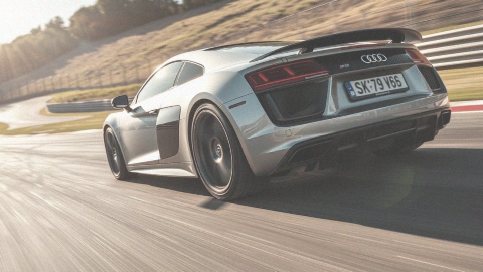 Jakie są zalety jazdy po torze Audi R8?