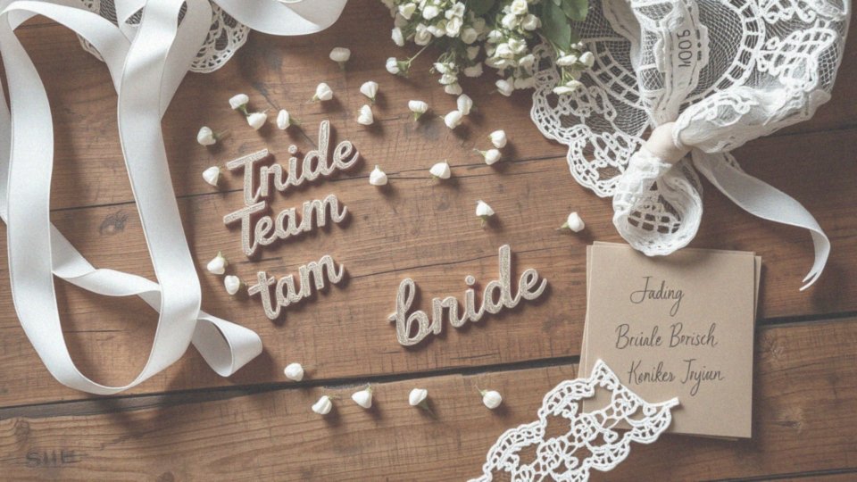 Jak wybrać idealną przypinkę Team Bride?