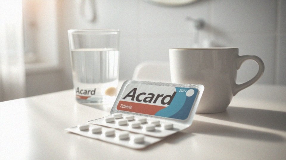 Jakie działanie uboczne mogą wystąpić podczas stosowania leku Acard?