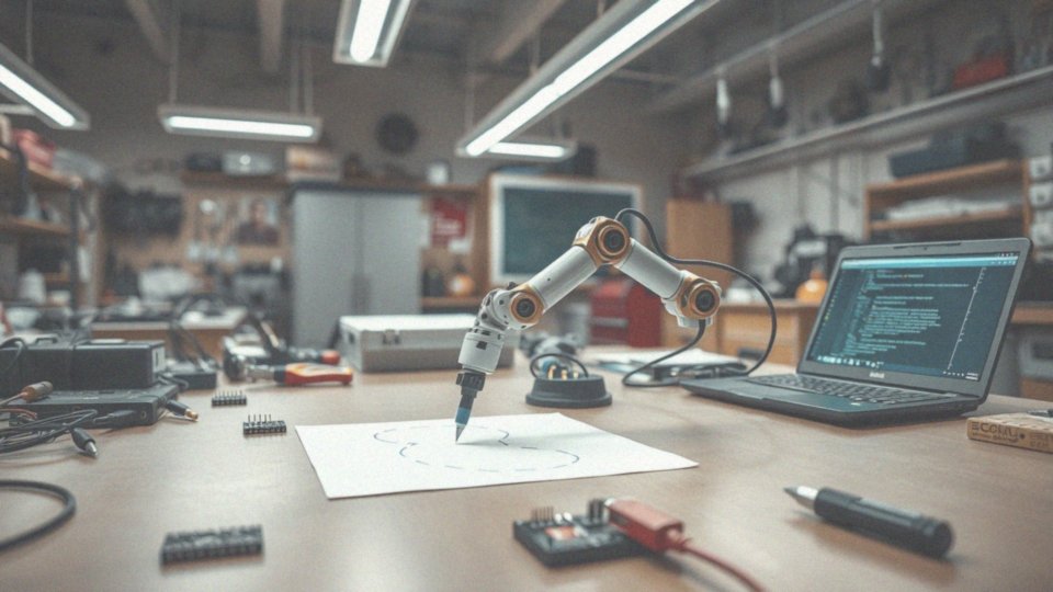 Jakie algorytmy są używane do kontrolowania robota rysującego?