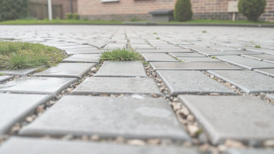Dlaczego kamień na podjazd powinien mieć dobrą przepuszczalność wody?