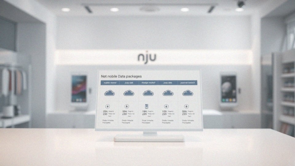 Jakie dodatkowe pakiety internetu są dostępne w nju mobile?