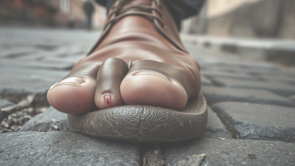 Ból dużego palca w stopie przy paznokciu – przyczyny i leczenie